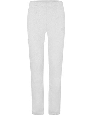 Anine Bing Logo Detail Sweatpants - White