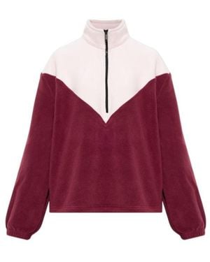 Canada Goose Long-Sleeve Half-Zip Sweatshirt - Red