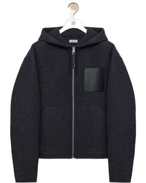 Loewe Hooded Jacket - Blue