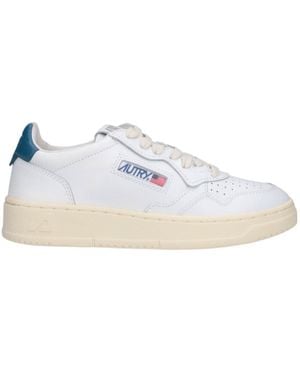 Autry Lace-Up Trainers - White