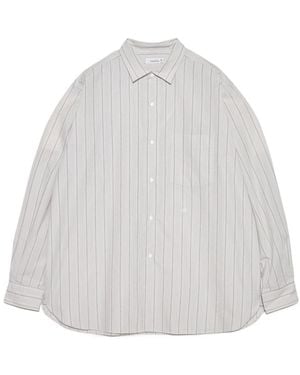 Nanamica Striped Shirt - White