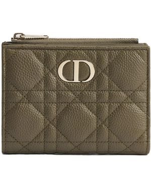 Dior Caro Dahlia Wallet - Green