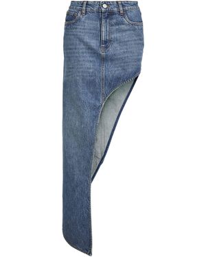 Coperni Belt Loop Skirt - Blue