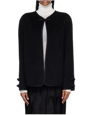 Rohe Wool And Cashmere-Blend Jacket - Black
