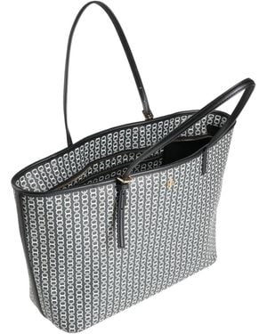 Tory Burch Large Multi-Color Tote Bag - Metallic