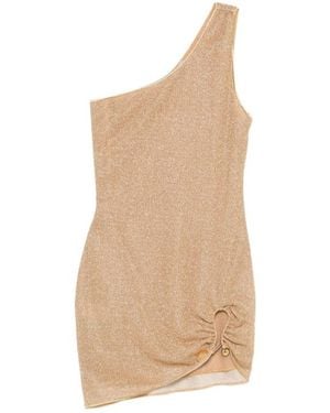 Oséree One Shoulder Dress - Natural