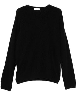 Roberto Collina Oversized Crew Neck Knit Jumper - Black