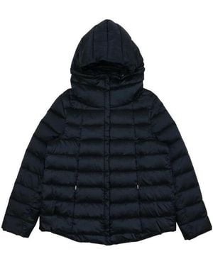 Weekend by Maxmara Hooded Down Jacket - Blue