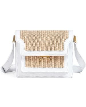 Marni Trunk Soft Mini Bag - White