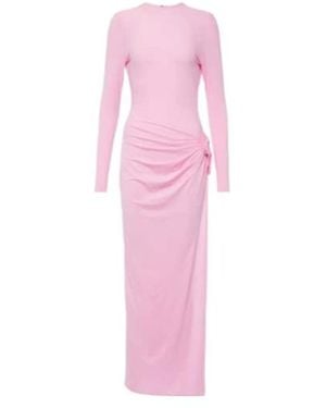 Magda Butrym Draped Midi Dress - Pink
