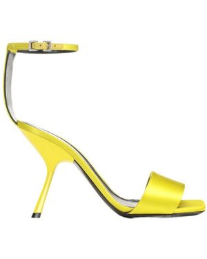 Sergio Rossi Evangelie Open Toe Sandals - Yellow