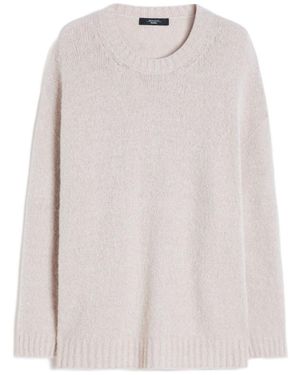 Weekend by Maxmara Wkdpesco Oversized Jumper - White