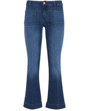 The Seafarer Cropped Jeans - Blue