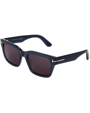 Tom Ford Thick-Rimmed Square Sunglasses - White