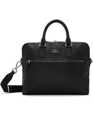Polo Ralph Lauren Leather Briefcase - Black