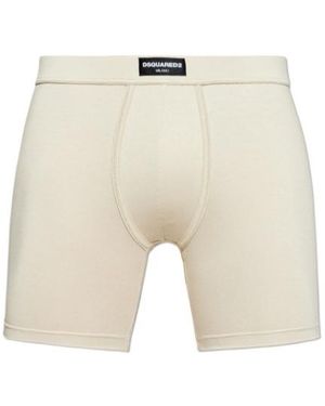 DSquared² Logo Briefs - Natural