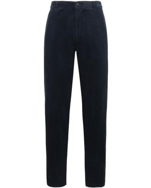 Aspesi Low-Top Corduroy Trousers - Blue