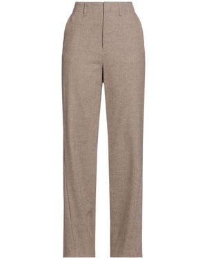 Rag & Bone Plaid Comfortable Loose Pants - Gray
