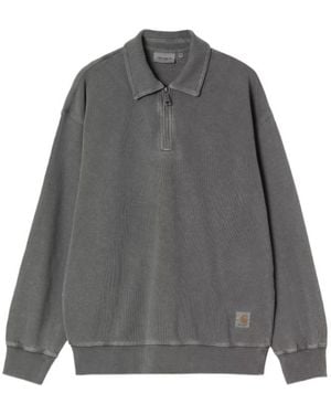 Carhartt Wip Harper Polo Sweatshirt - Grey