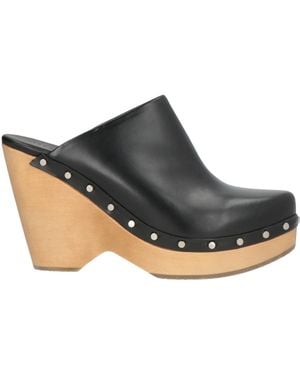 Isabel Marant Solid Colour Mules - Black