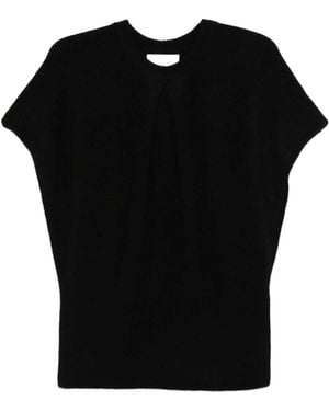 Lisa Yang Annelie Batwing-Sleeve Jumper - Black