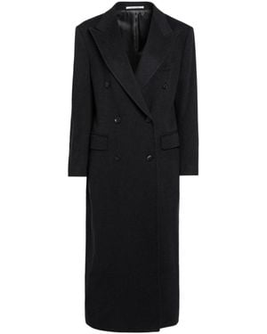 Tagliatore Caitlyn Double-Breasted Coat - Black