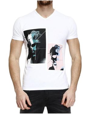 Emporio Armani Short-Sleeved T-Shirt - White