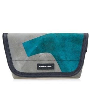 Freitag Flap Crossbody Bag - Blue