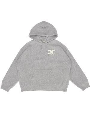 Celine Hooded Sweater - Gray