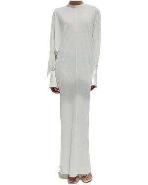 DARKPARK Long Sleeve Maxi Dress - Gray