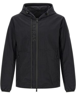 Tatras Audee Zip Hooded Jacket - Blue