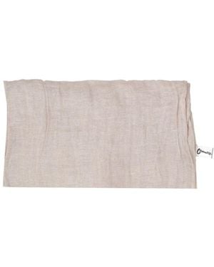 Lela Rose Tassel Scarf - White