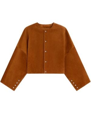 Celine Cardigan Jacket - Brown