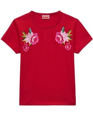 KENZO Wildflower' Embroidered T-Shirt