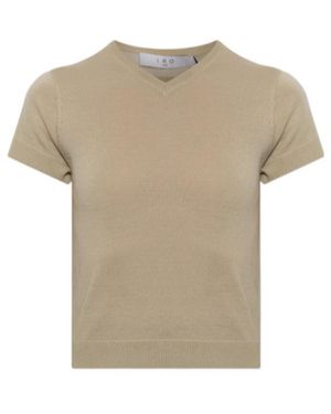 IRO Short-Sleeved Knitwear - Natural