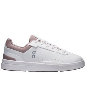 On Shoes The Roger Advantage Lace-Up Sneakers - White