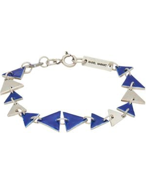 Isabel Marant Triangular Mosaic Bracelet - Blue