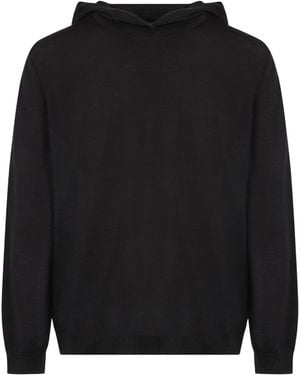 LeKasha Madrid Knitted Hoodie - Black