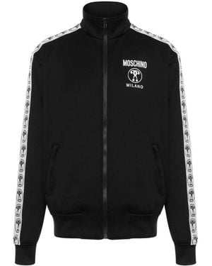 Moschino Logo Casual Jacket - Black