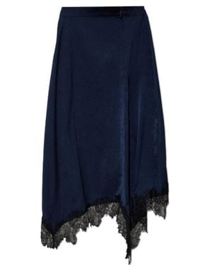 Baum und Pferdgarten Sophie Lace-Trim Skirt - Blue