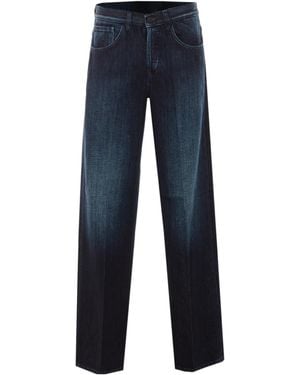 Dondup Straight Leg Jeans - Blue