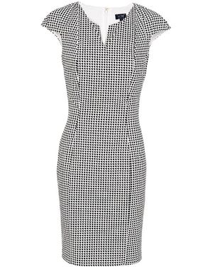 Armani Jeans Printed Slim Dress - Grey