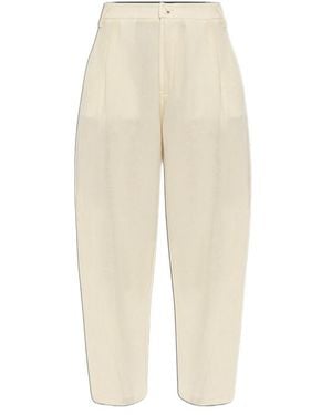 DARKPARK Casual Pants With Belt Loops - Natural