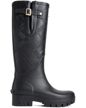 Barbour Tall Boots - Black
