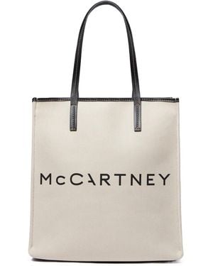 Stella McCartney Smc Large Tote Bag - White
