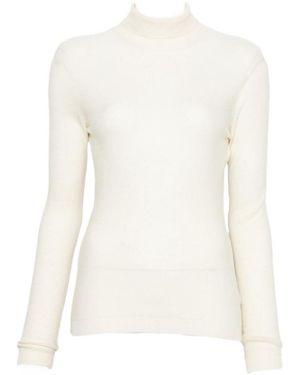 Fabiana Filippi Sequin-Embellished Knit Top - White