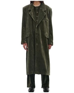 Uma Wang Long-Sleeved Coat - Green