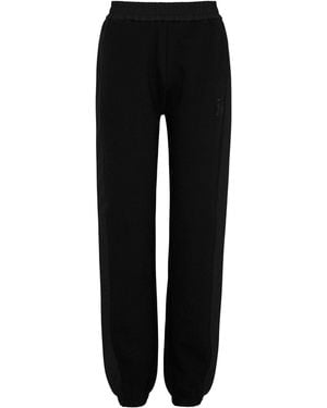 Moncler Elastic-Waisted Tapered Sweatpants - Black