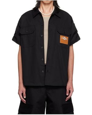 Simone Rocha Military Shirt - Black