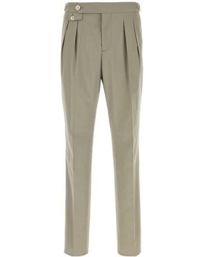 Brunello Cucinelli Pleated Tailored Trousers - Grey
